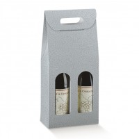 Bottle Box - 2 Bottle Silver (x30)  35923