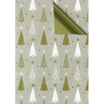 Counter Roll Christmas Double-Sided 4A06641 (250m x 70cm)